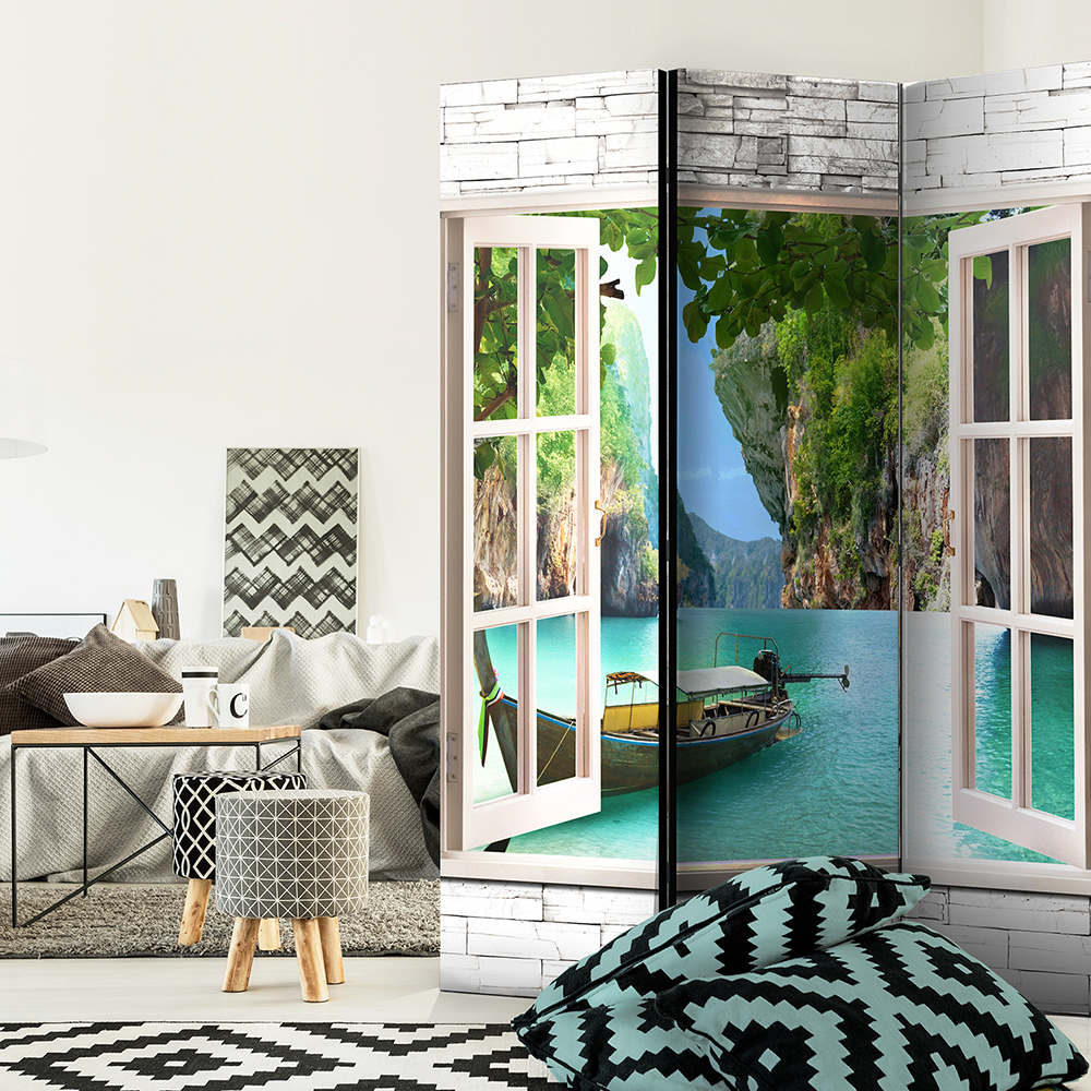 Rumsavdelare Skärmvägg Arkiio Thai Paradise 135x172 cm