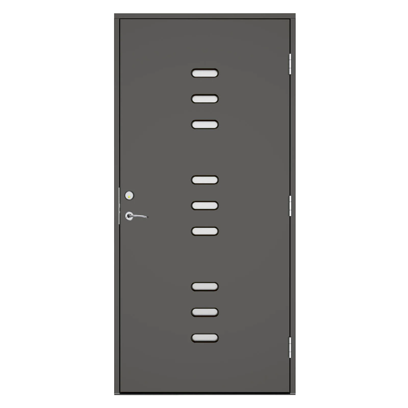 YD Advance-Line Statement Glint 10x21-S-7000-N, H BxH: 100x210 cm. Höger. NCS-S-7000-N