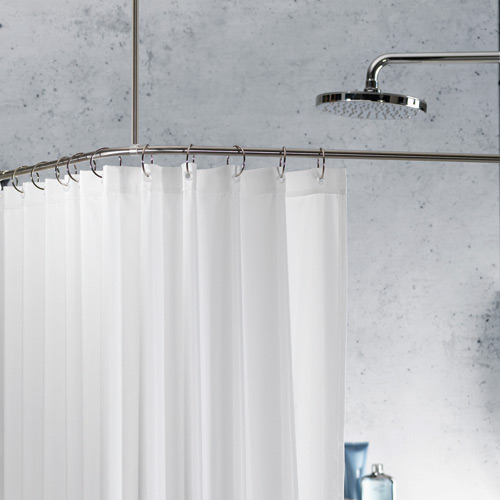 Duschstång Spirella 170x75 Krom