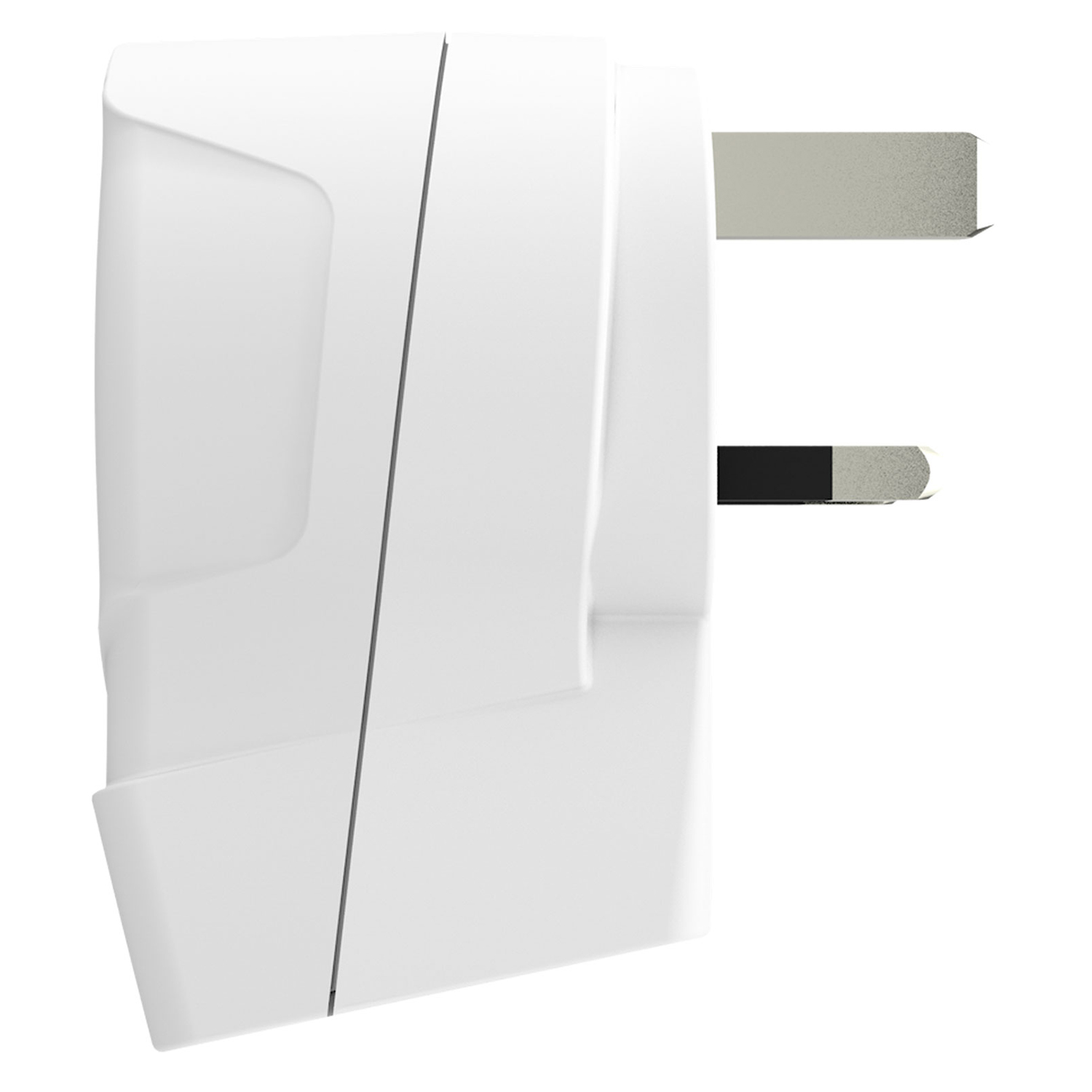 Reseadapter Skross Europa till UK med Dubbla USB-A 12W Jordad