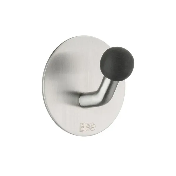 Handdukskrok Beslagsboden B1084 Rostfri/Svart