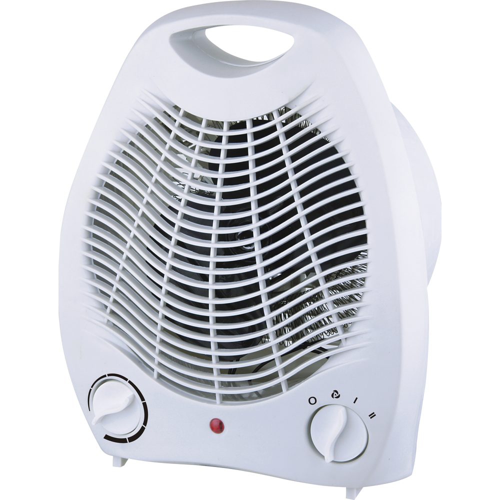 Värmefläkt Gelia Plast 2000 W Vit med bärhandtag