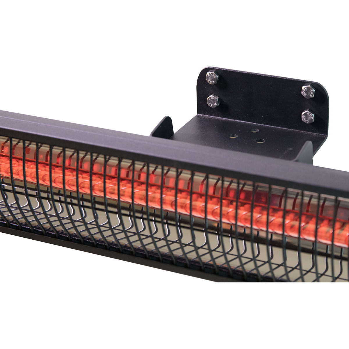 Infravärmare SunRed RD-DARK-25, Vägghängd Terrassvärmare med 2500 W Effekt