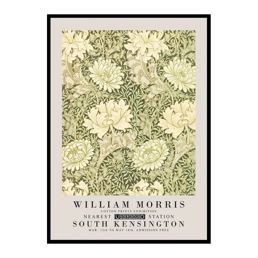 Poster Gallerix William Morris Chrysanthemum