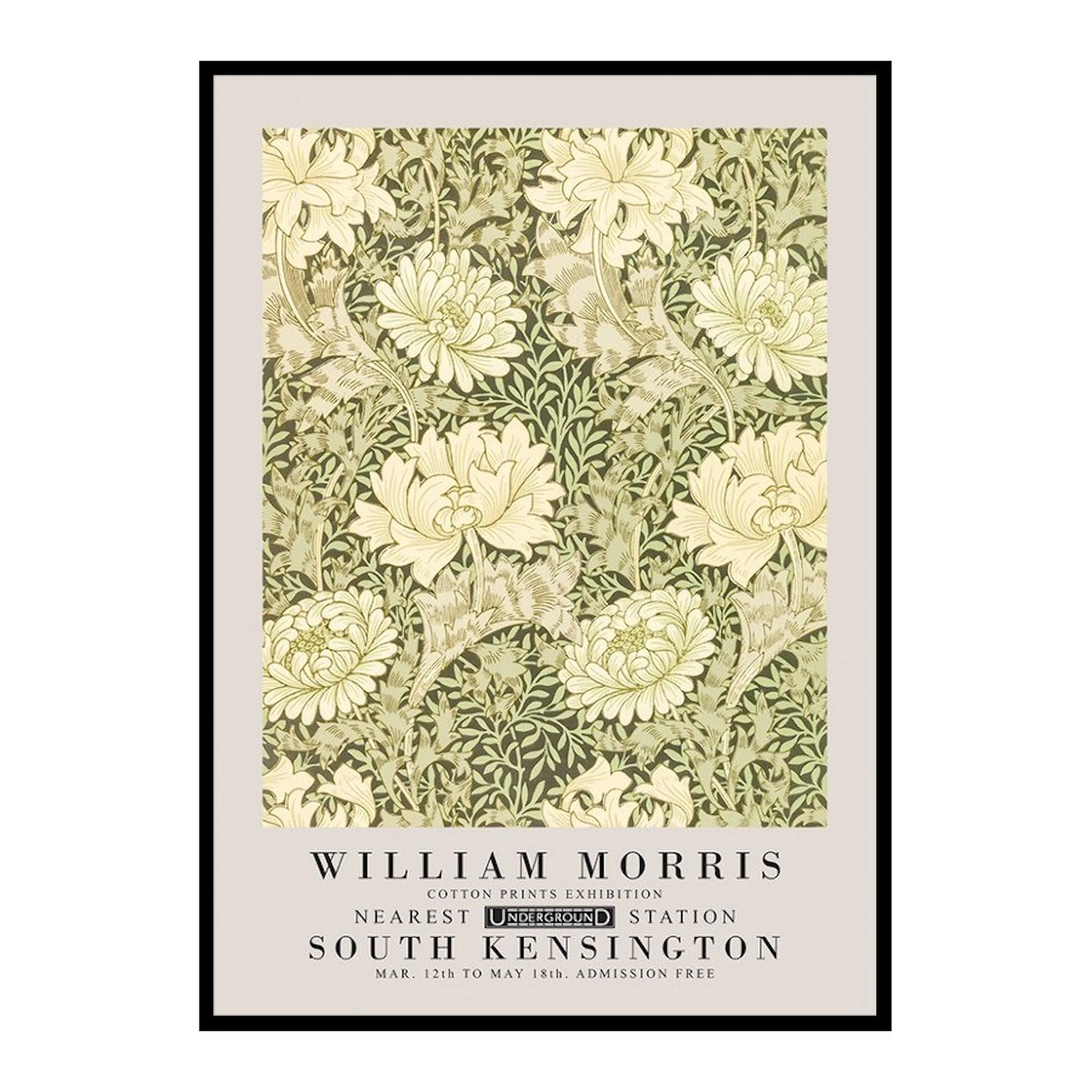 Poster Gallerix William Morris Chrysanthemum