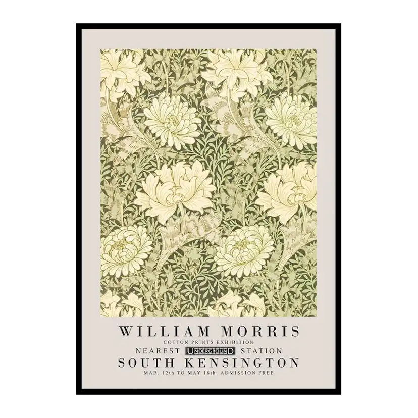 Poster Gallerix William Morris Chrysanthemum