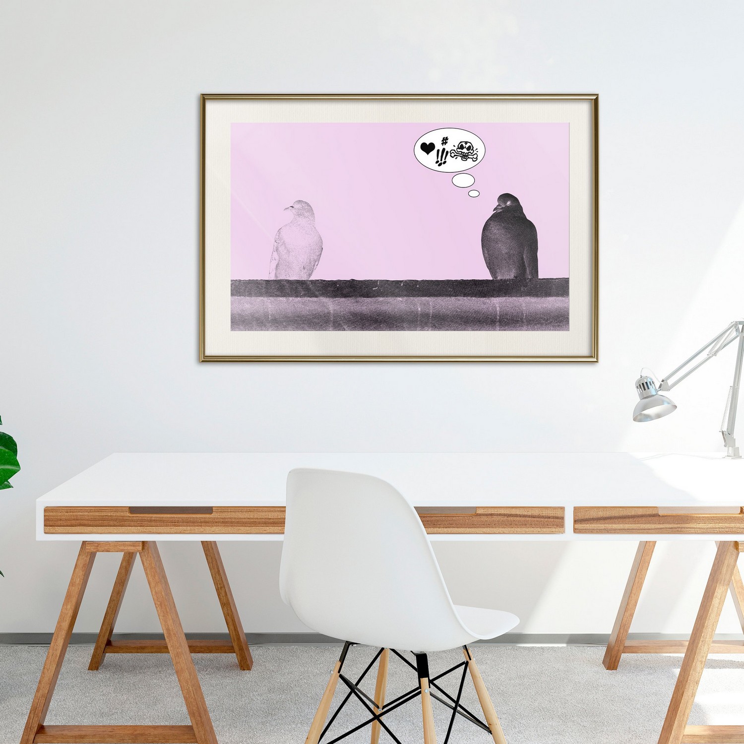 Poster Artgeist Affisch Courtship