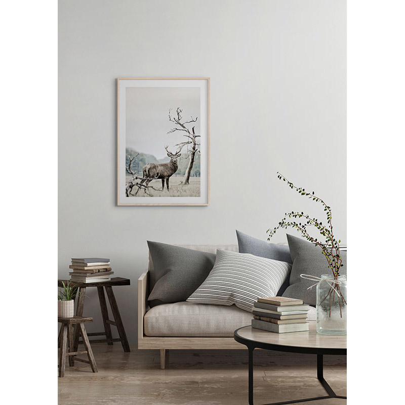 Poster Gallerix Winter Deer