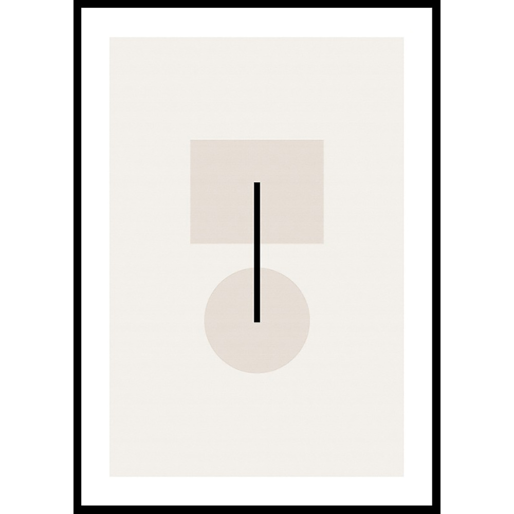 Poster Gallerix Abstract Simplicity No1