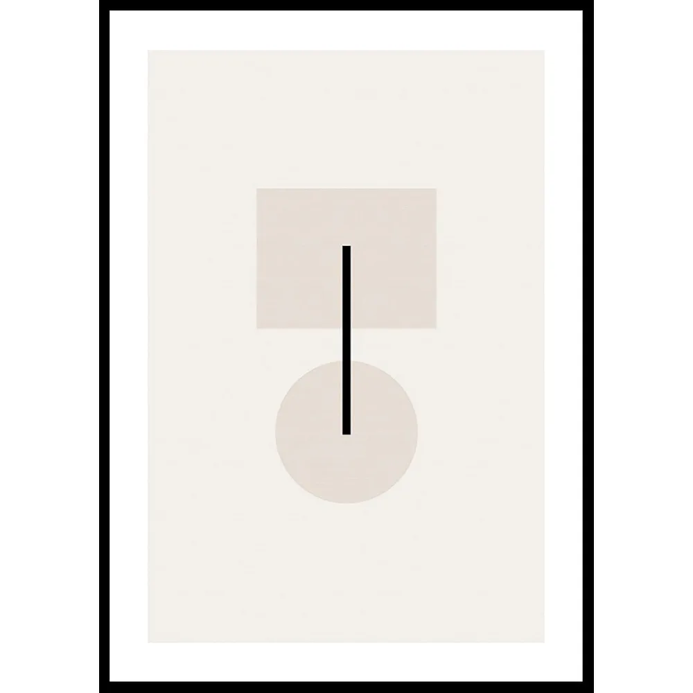 Poster Gallerix Abstract Simplicity No1