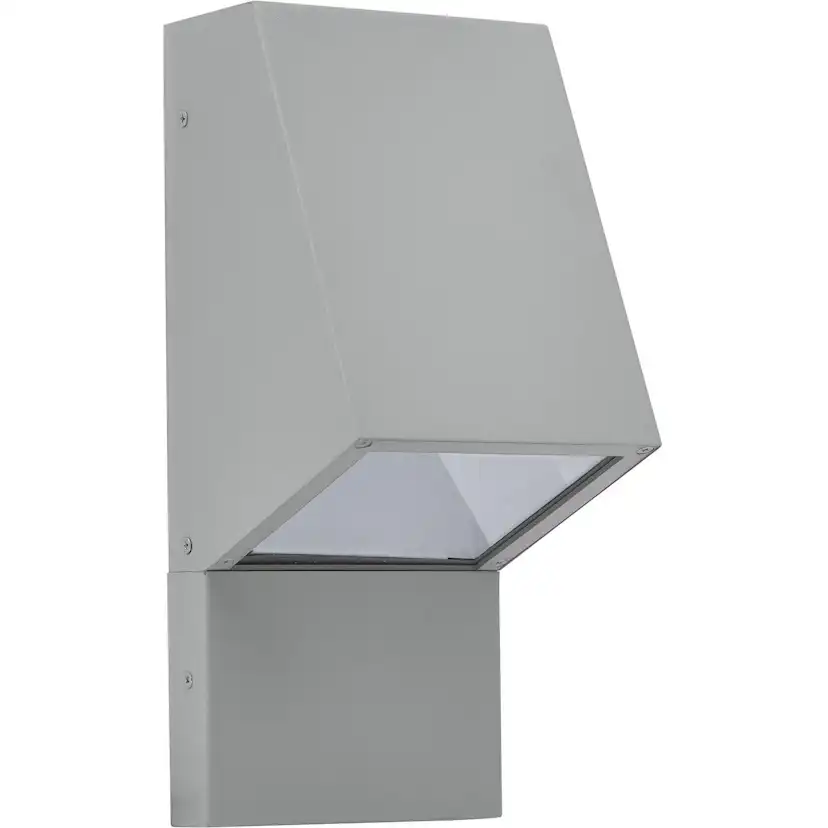 Luton fasadlampa 230V IP44 grå 32cm Grå