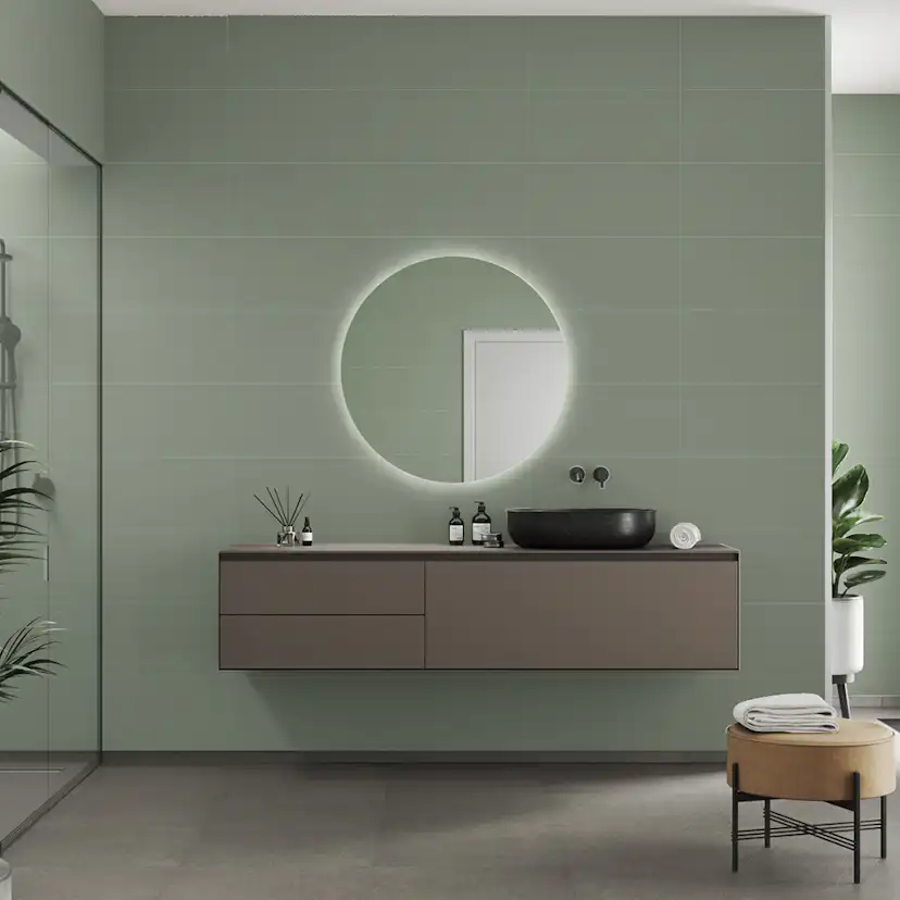 Våtrumsskiva Fibo 11x620x3020 Olive Green 5206-LM6030EM
