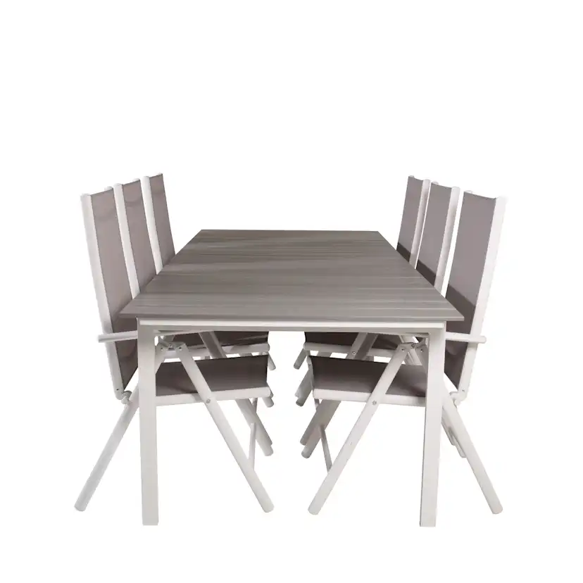 Matgrupp Venture Home Lova 224/324 med 6 Bront Stolar