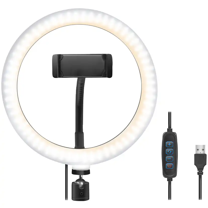 Ljusring LogiLink För Smartphone Ø20 cm Utan Stativ