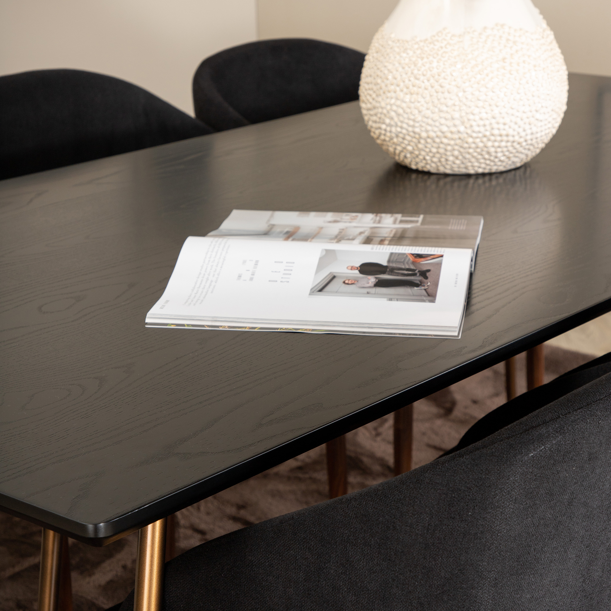 Matgrupp Venture Home Annika med 6 Archie Stolar