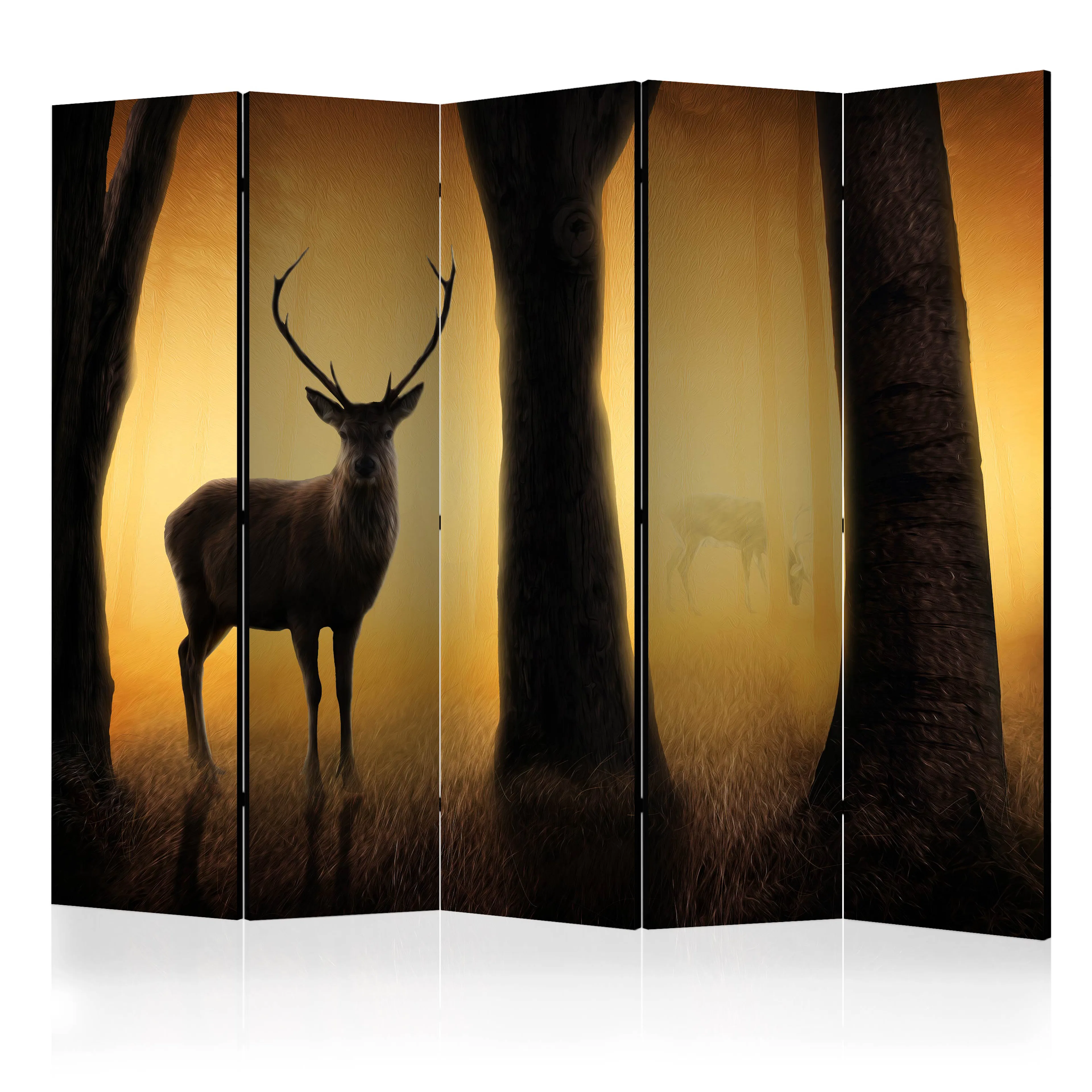 Rumsavdelare Skärmvägg Arkiio Deer in his Natural Habitat II 225x172 cm