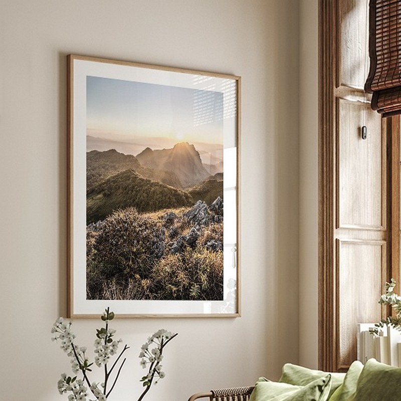 Poster Gallerix Sunset On The Summit