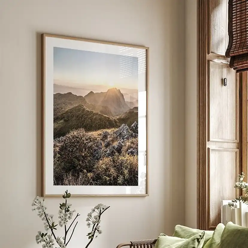 Poster Gallerix Sunset On The Summit