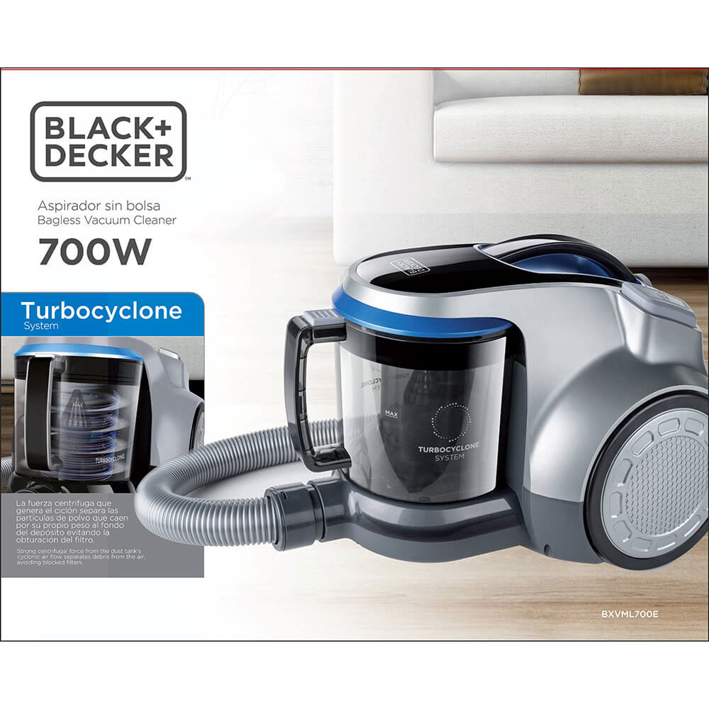 Dammsugare BLACK+DECKER Påslös