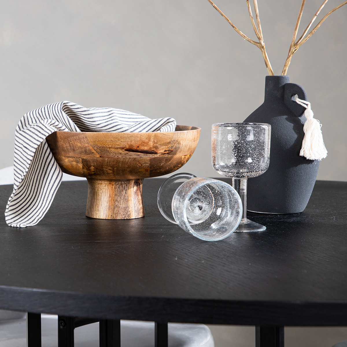 Matgrupp Venture Home Copenhagen med 4 Velvet Stolar
