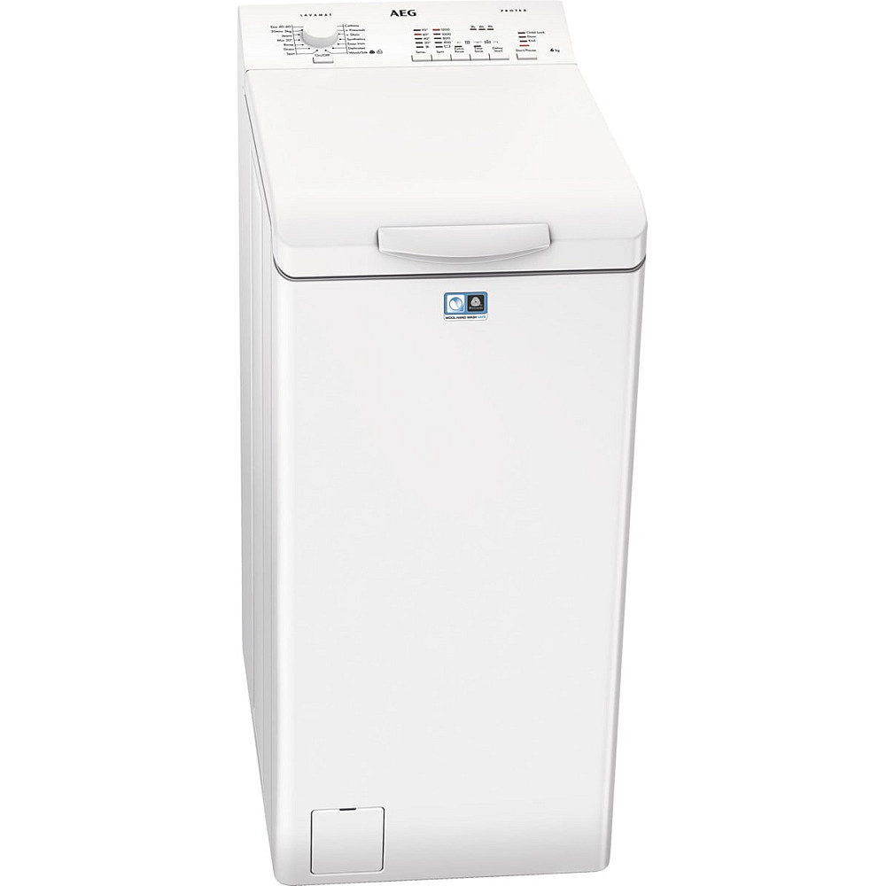 Toppmatad Tvättmaskin AEG L6TPO621N5 Kompakt med OptiSense