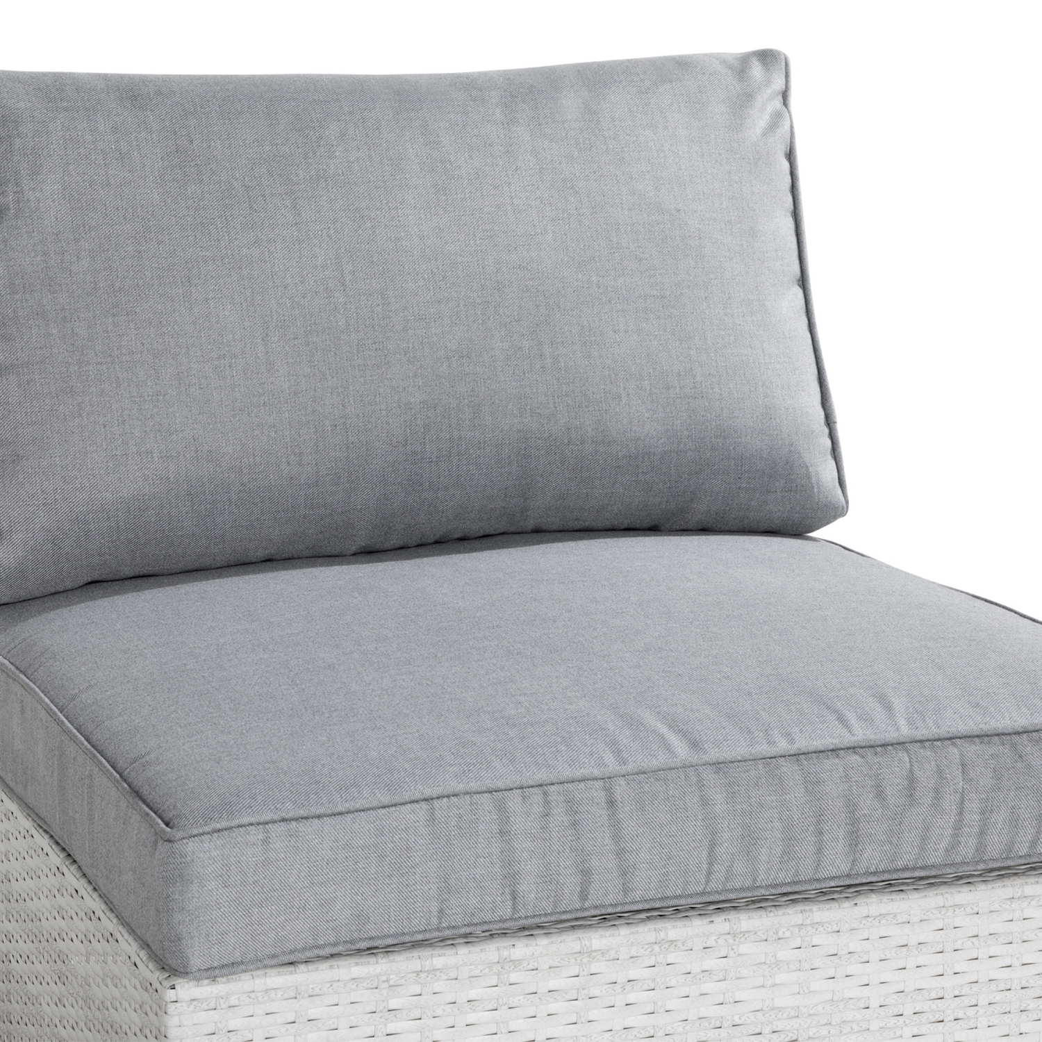 Dynfodral Comfort Garden Till Bahamas Mittmodul Utemöbel, Grå Polyester
