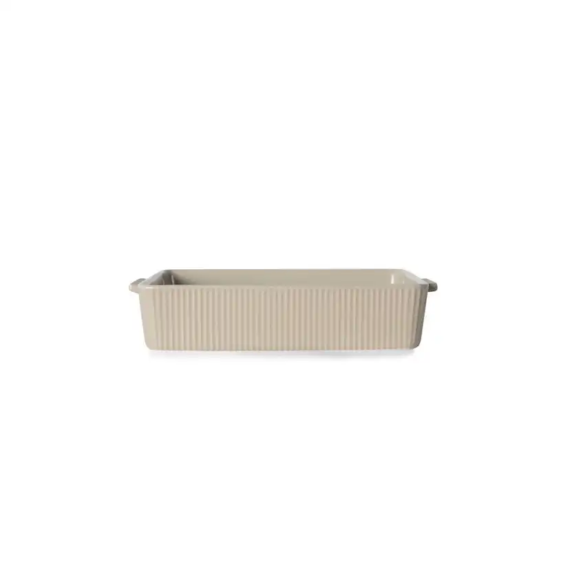 Flora ugnsform beige 185x295 mm