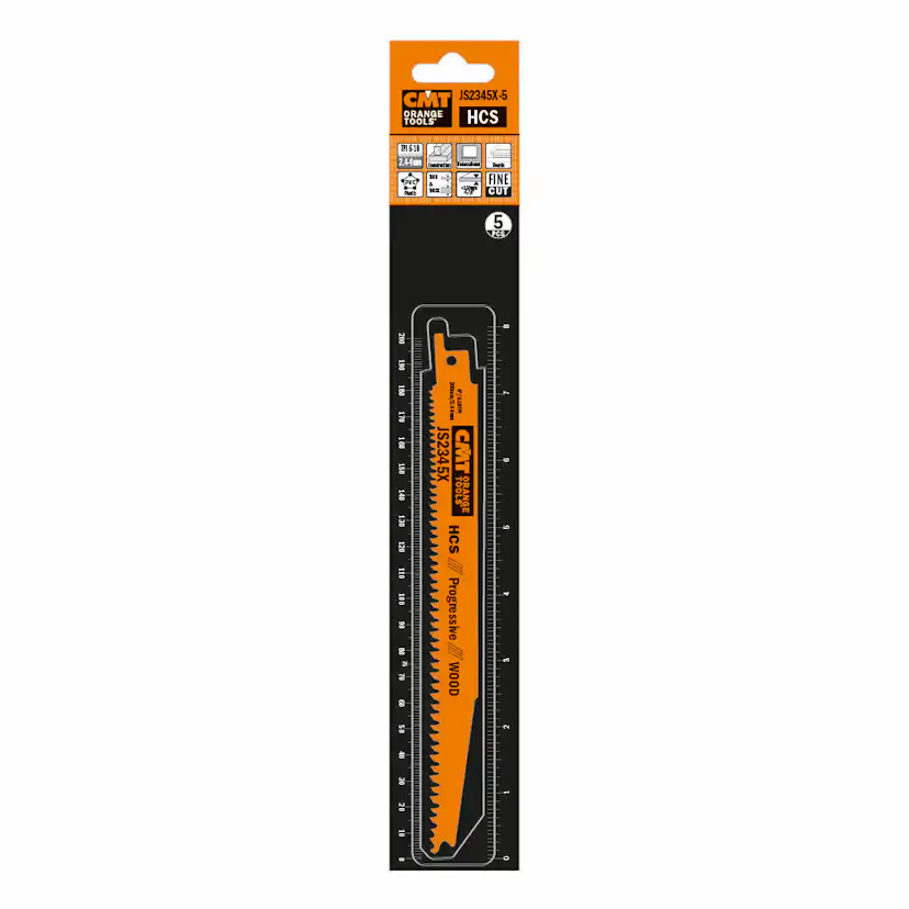 Tigersågblad CMT Orange Tools Trä 200mm HCS Prog 5 st