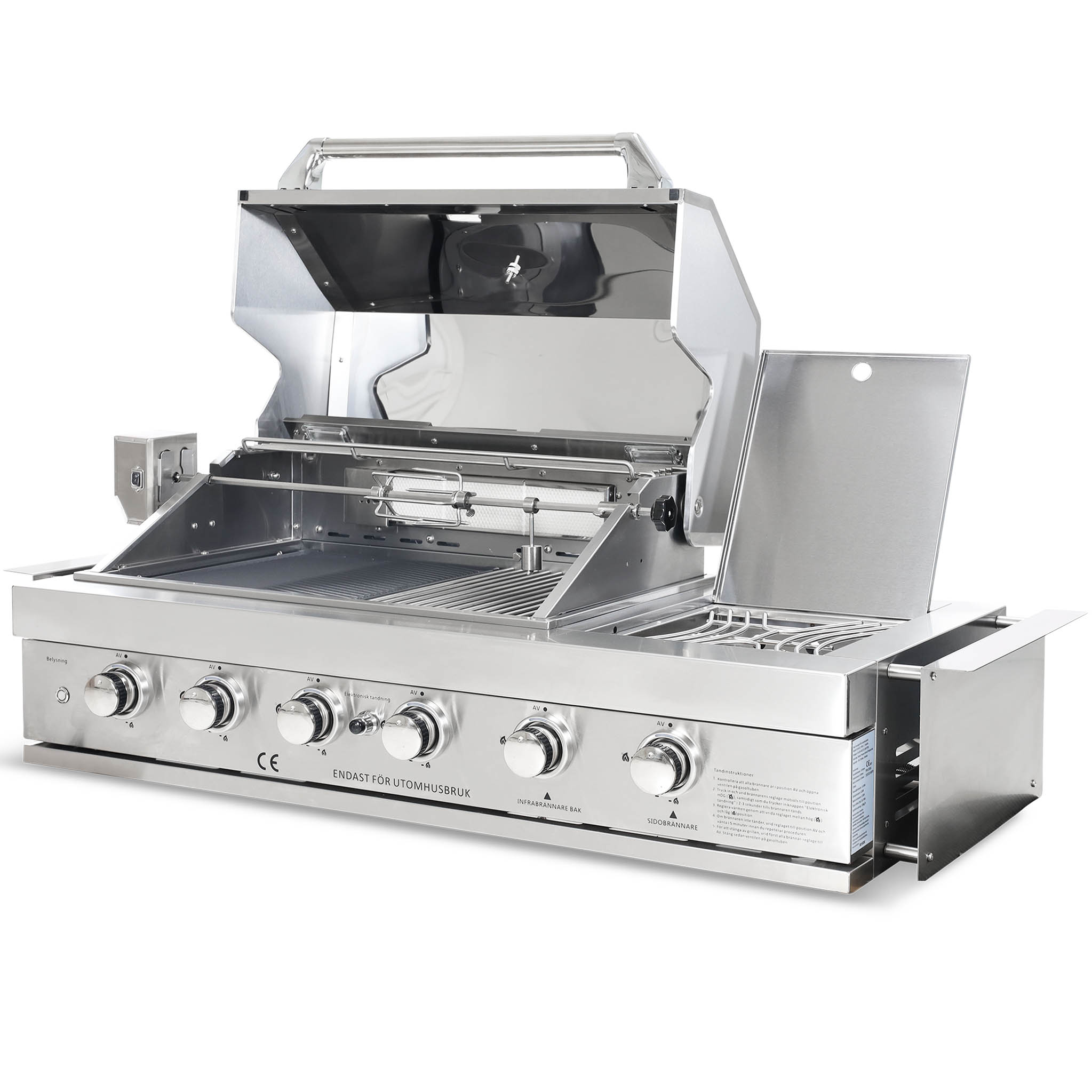 Gasolgrill Metalcraft Inbyggnad Seattle