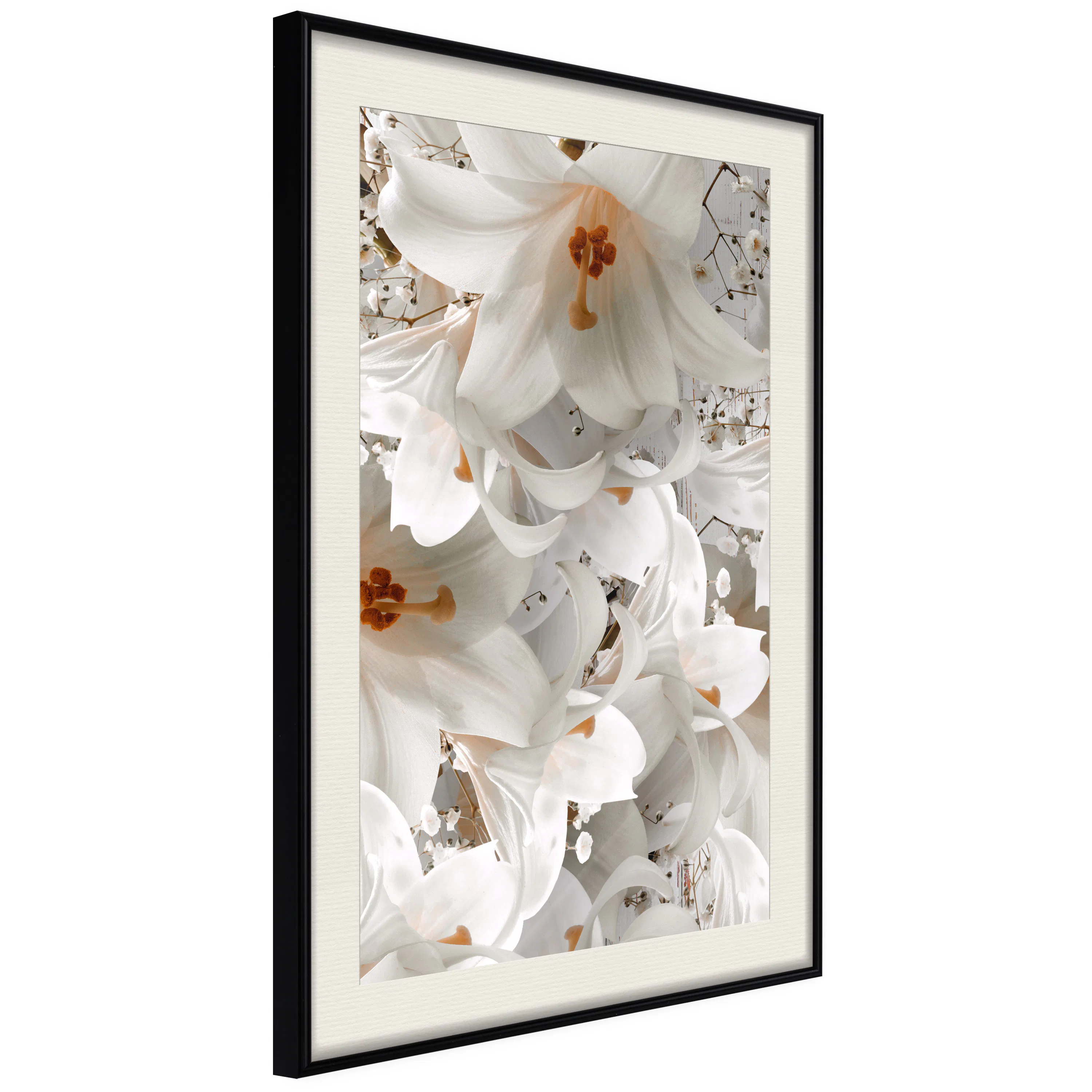 Poster Artgeist Affisch White Blow