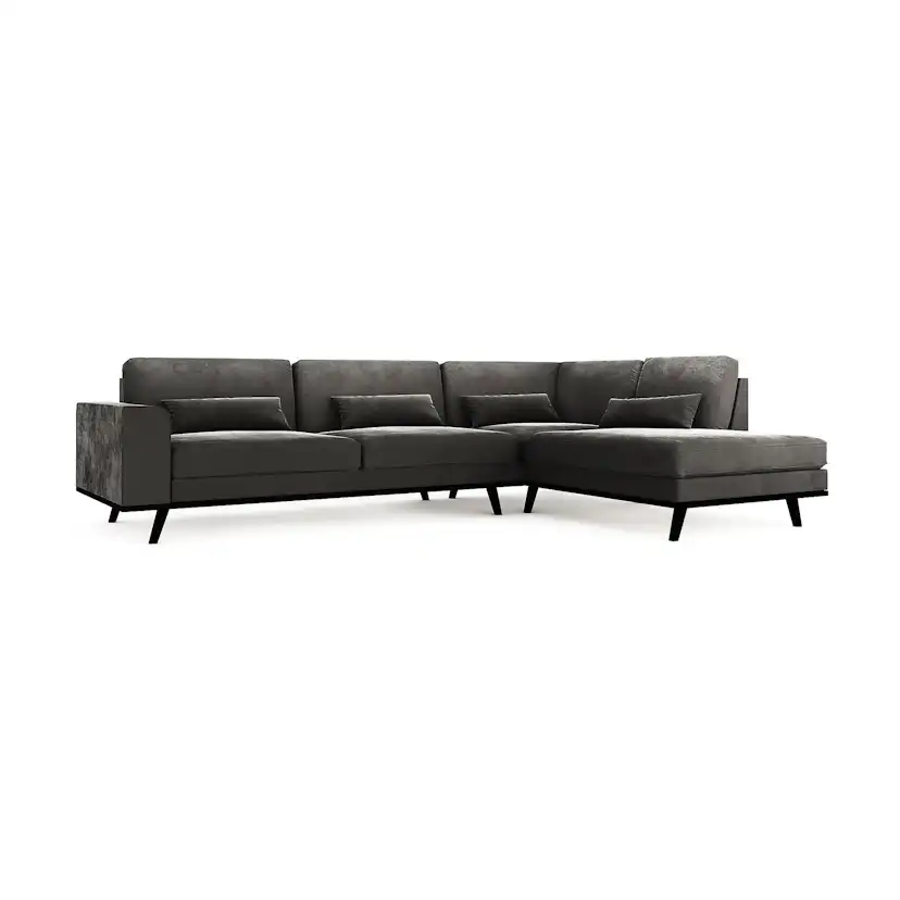 L-soffa Scandinavian Choice Copenhagen Sammet