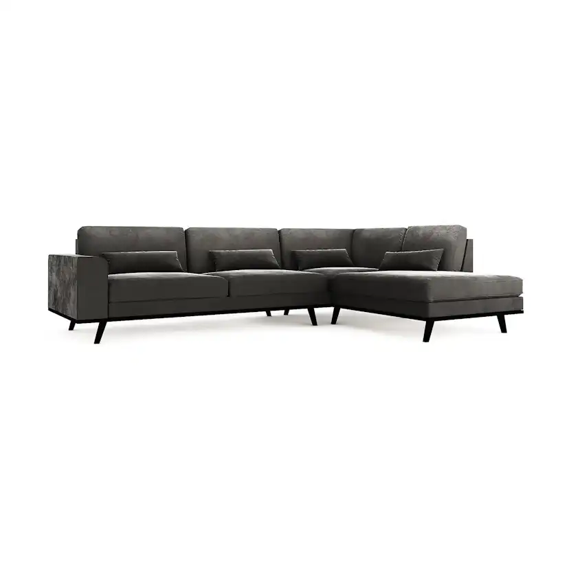 L-soffa Scandinavian Choice Copenhagen Sammet