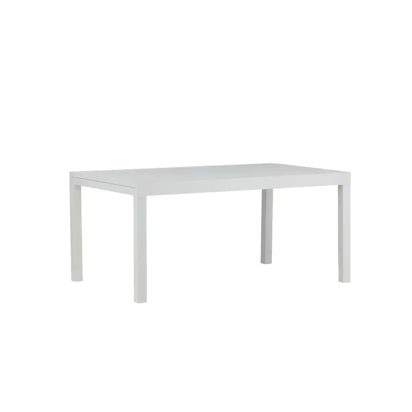 Marbella matbord 160/240*100*H75 - Vit Vit