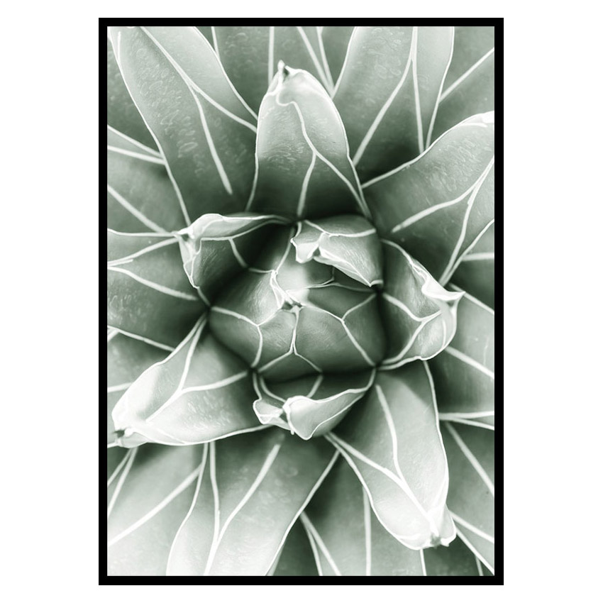 Poster Gallerix Bright Green Botanical No1