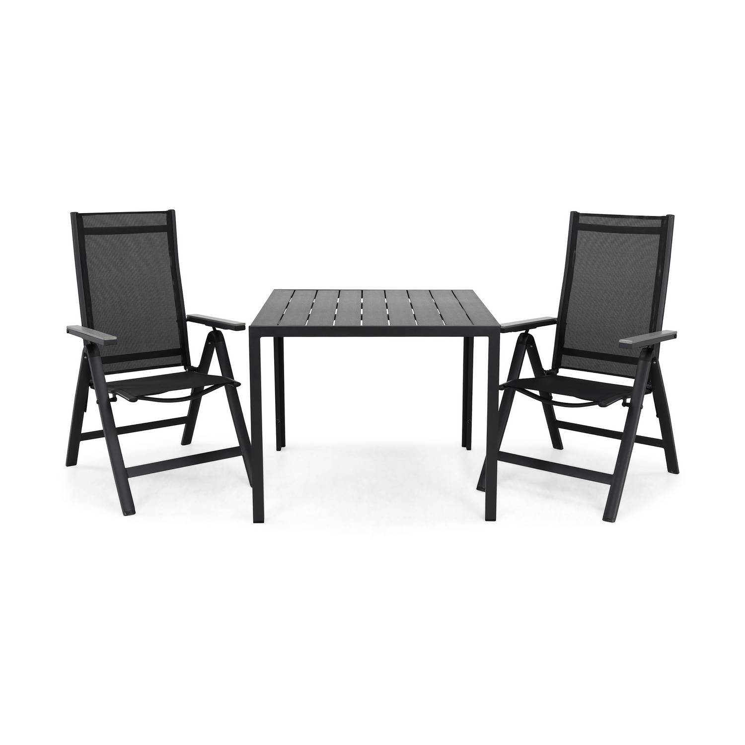 Matgrupp Comfort Garden Tunis Matgrupp Utomhus 90 med 2 Monaco Positionsstol
