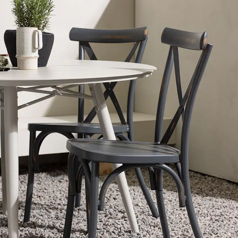Matgrupp Venture Home Lina Bord med 4 Tablas Stolar