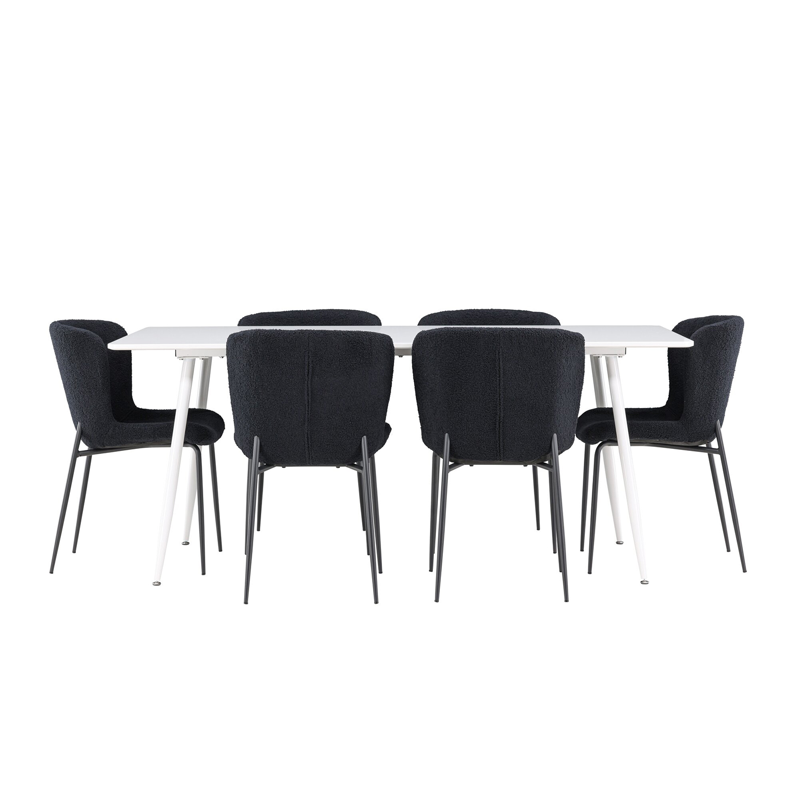 Matgrupp Venture Home Silar 180 med 6 st Modesto Stolar