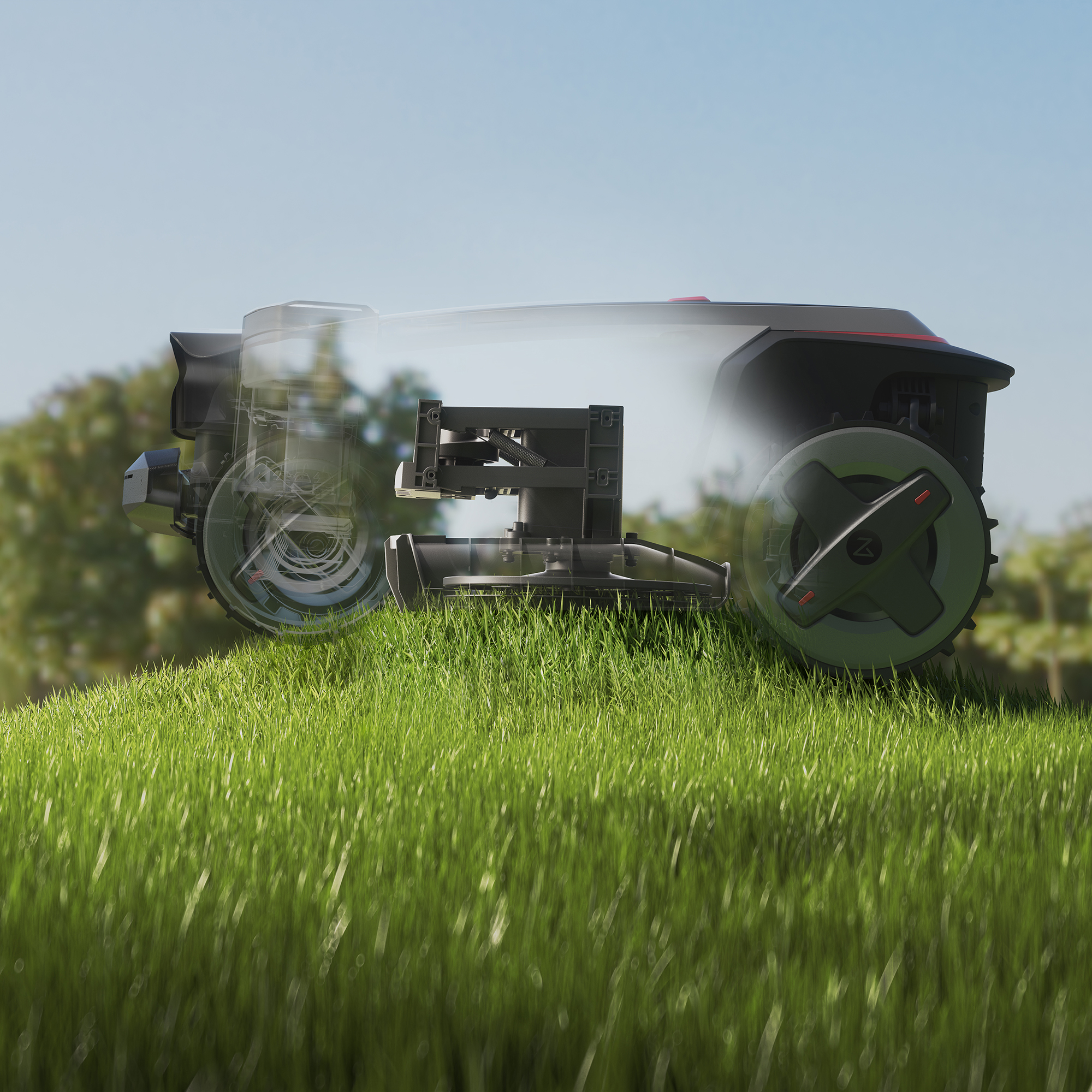 Robotgräsklippare Roborock RockMow Z130 4WD