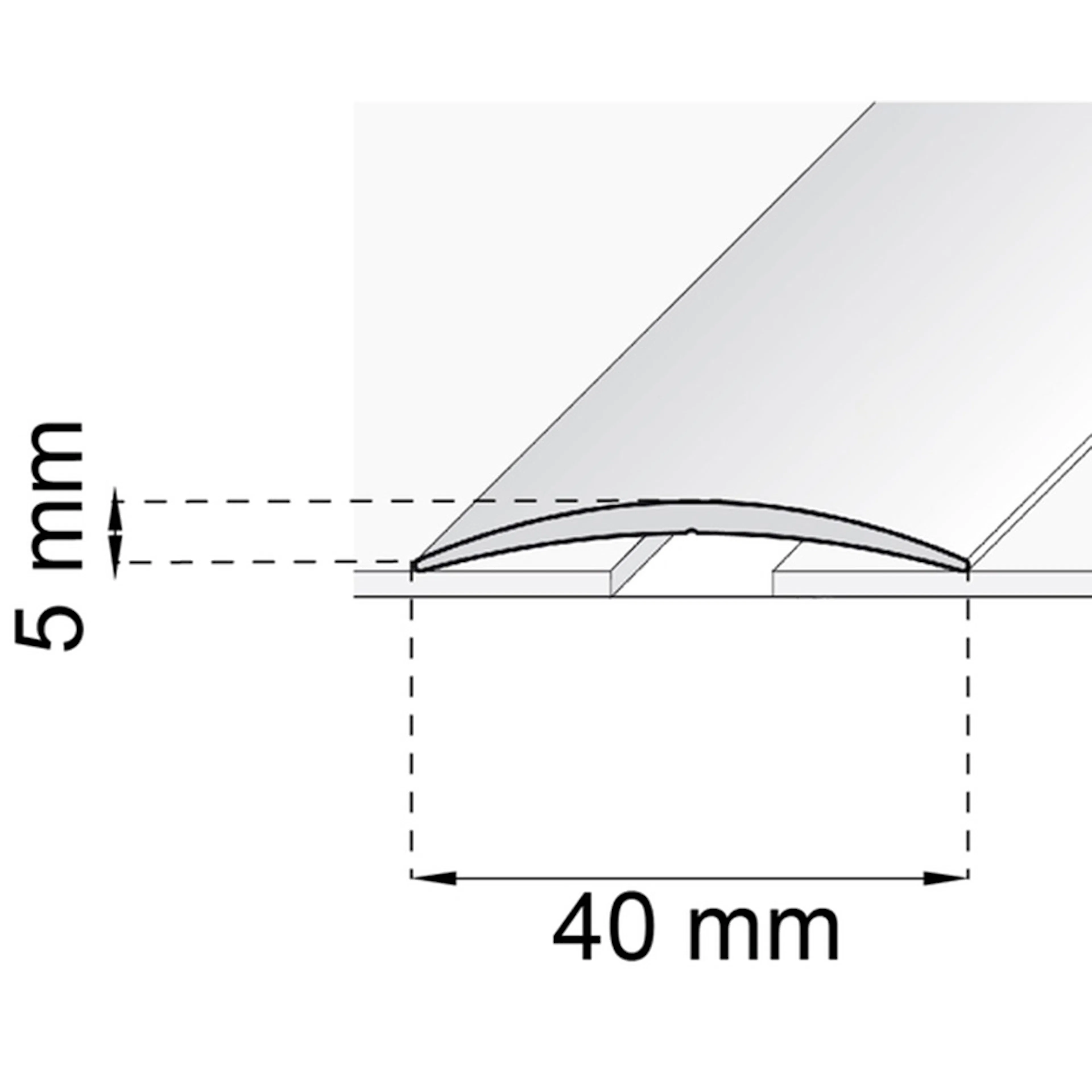 SKARVLIST HABO SA13 EK 40MM Längd: 1000 mm, Utförande: Ek