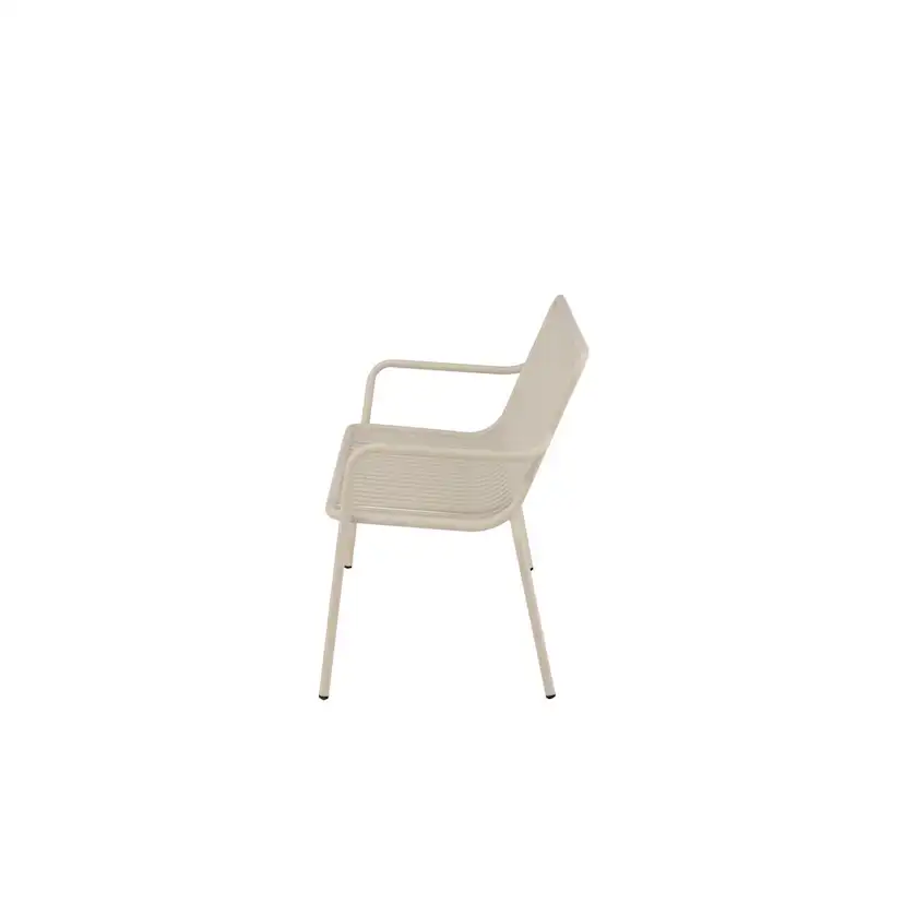 Peking Bench/sofa Aluminium - Beige / Beige