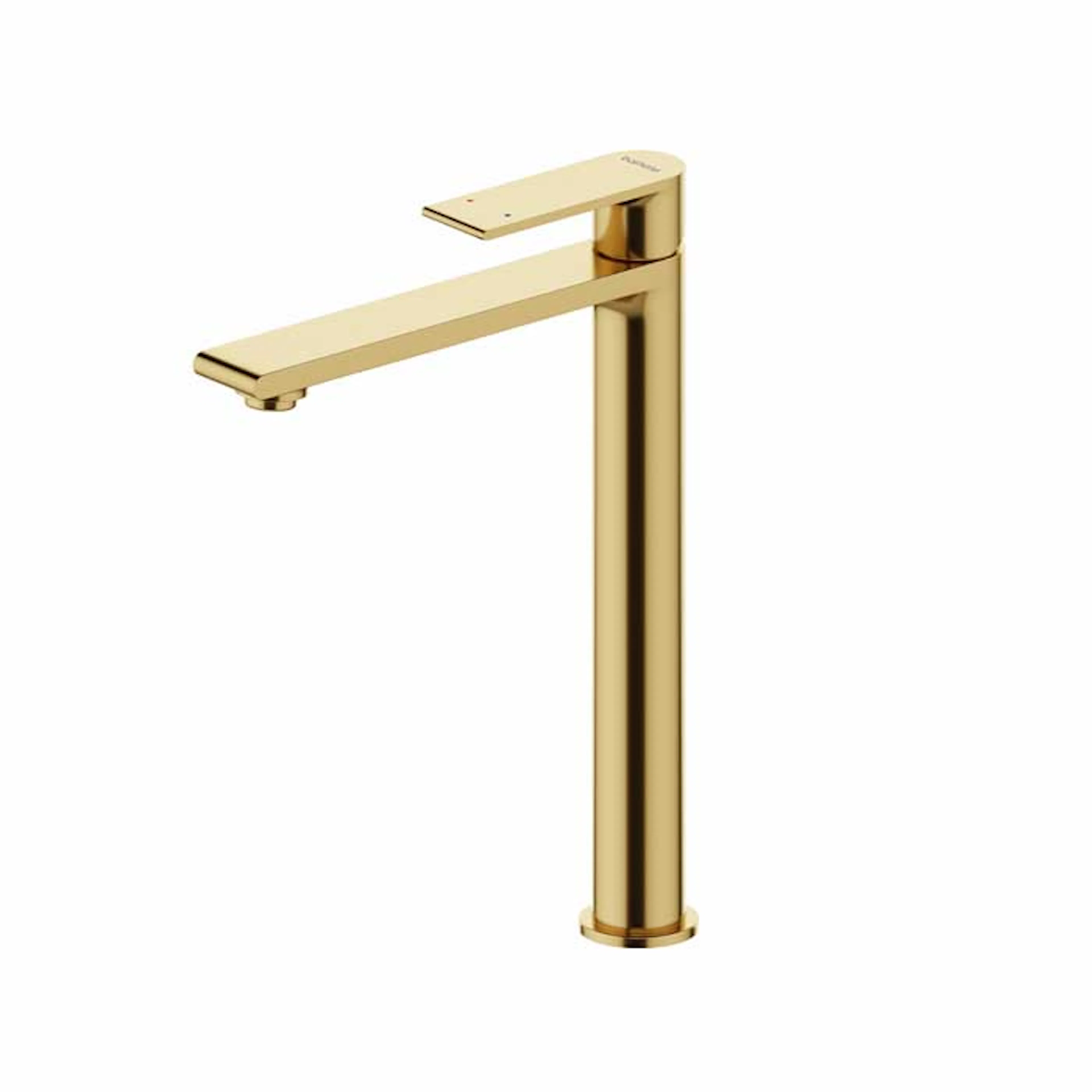 Tvättställsblandare Bathlife Charm Hög: Borstad Mässing