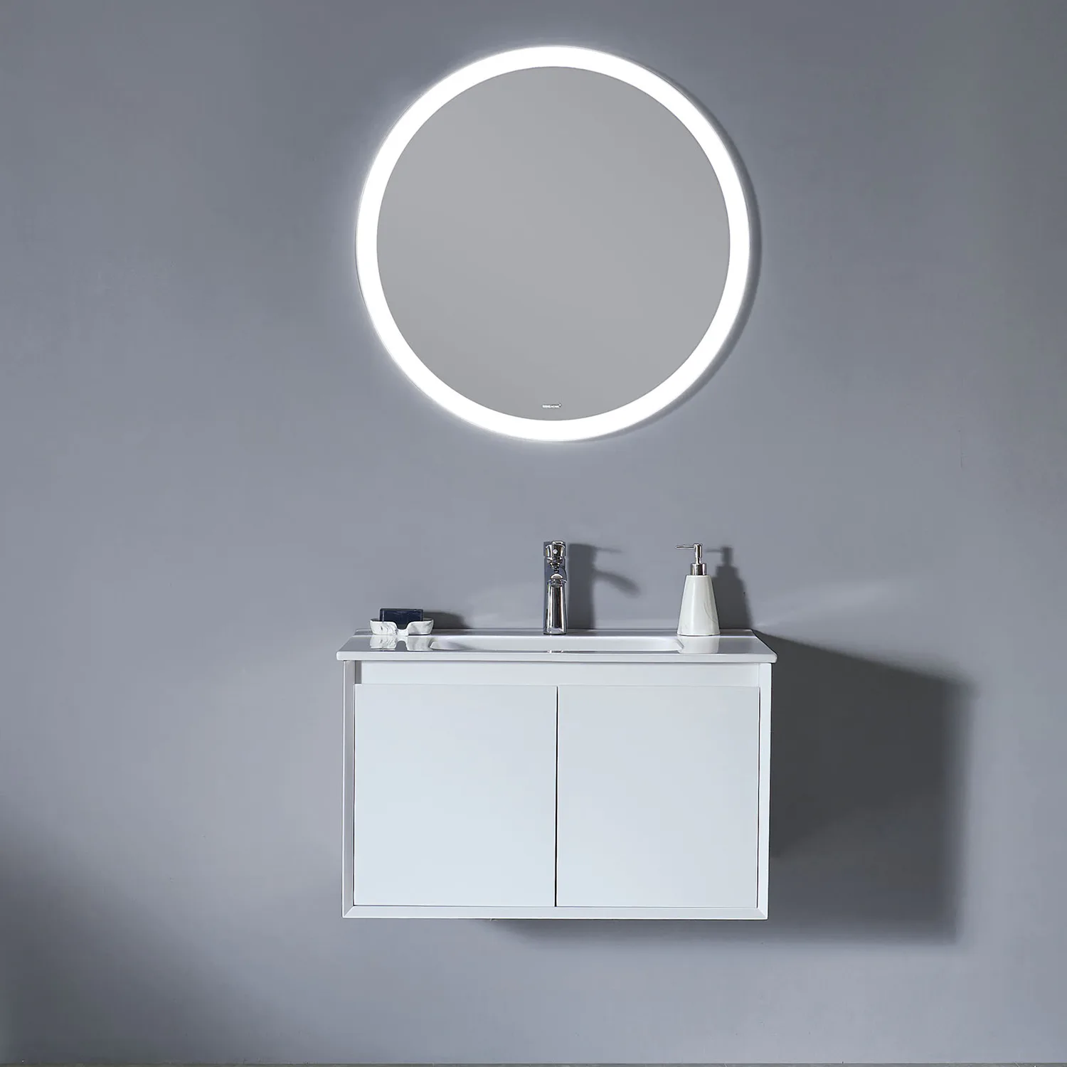 Spegel LH Elegant med LED Belysning Rund