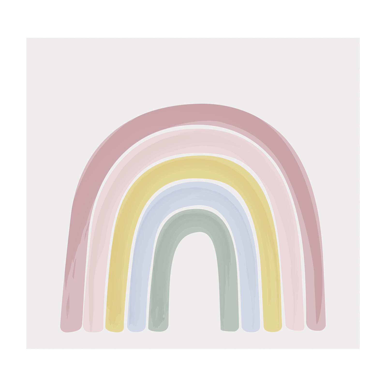Tapet Little Dutch Rainbow Rosa