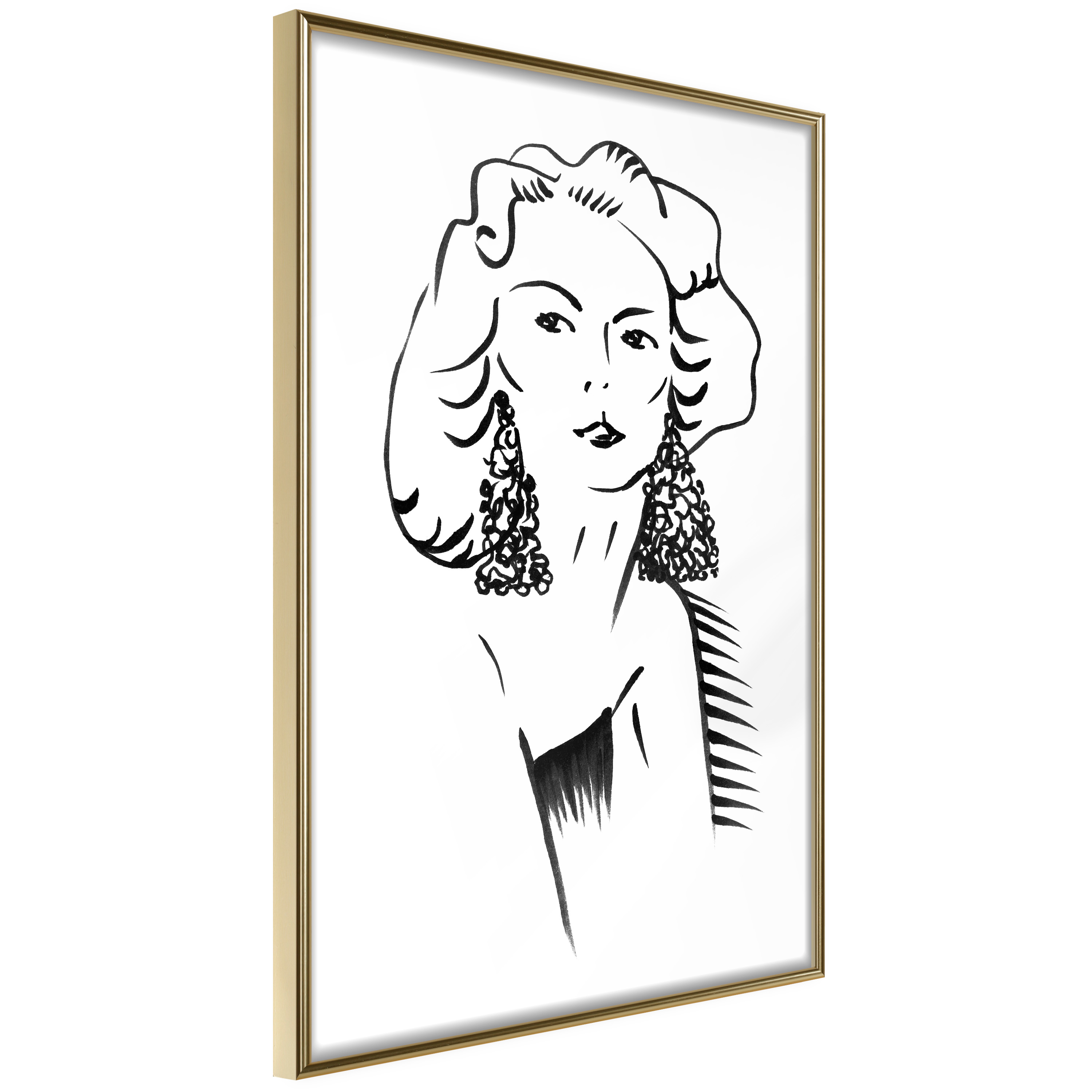 Poster Artgeist Affisch Romantic Blonde