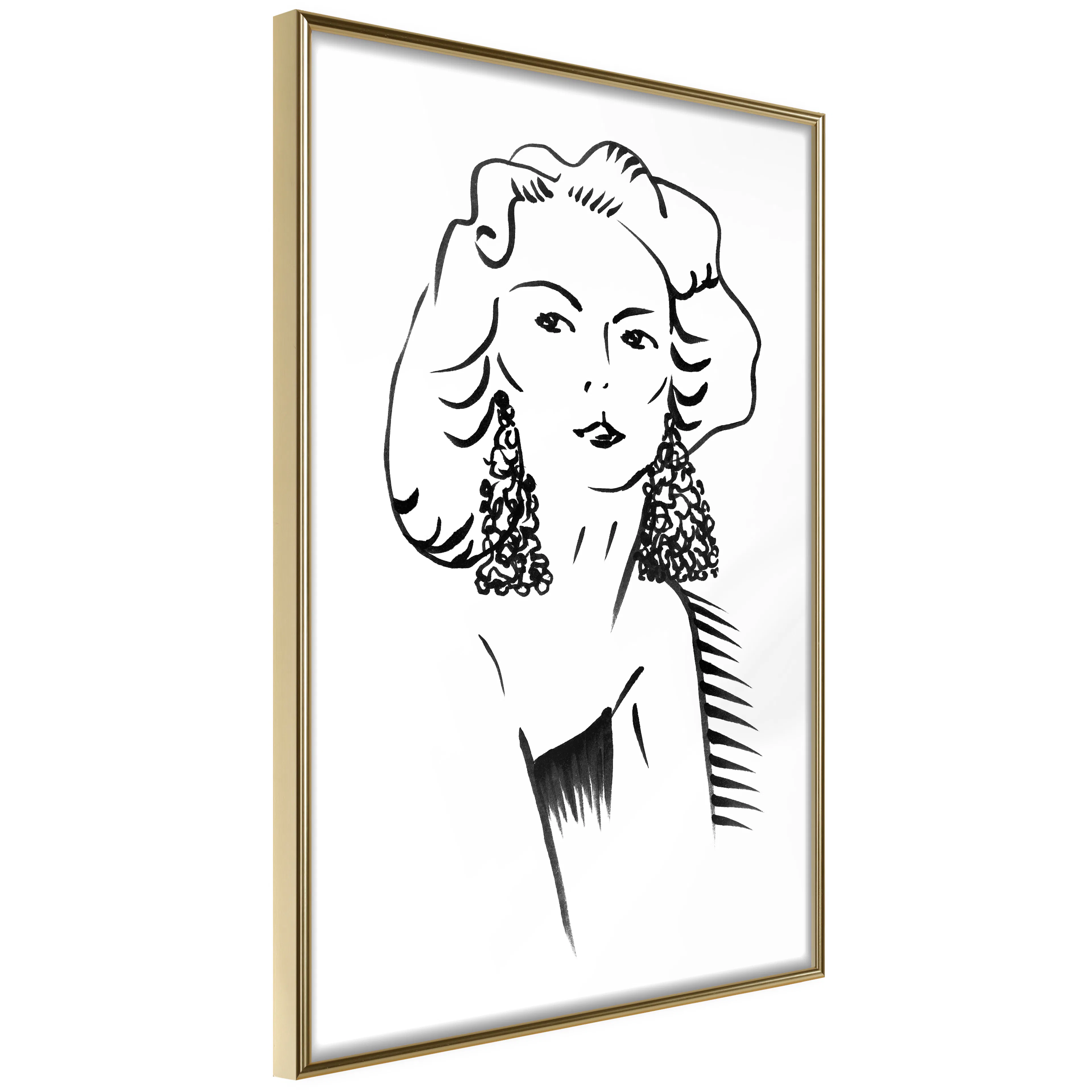 Poster Artgeist Affisch Romantic Blonde