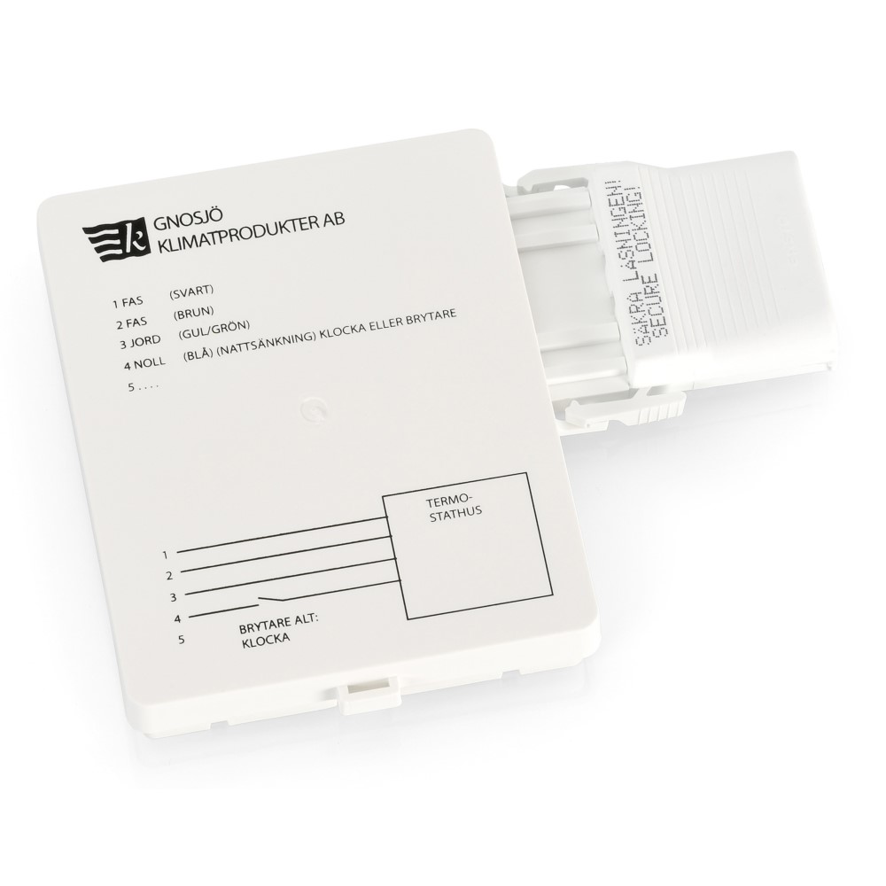 Kopplingsbox Gnosjö Klimatprodukter för Fast Installation