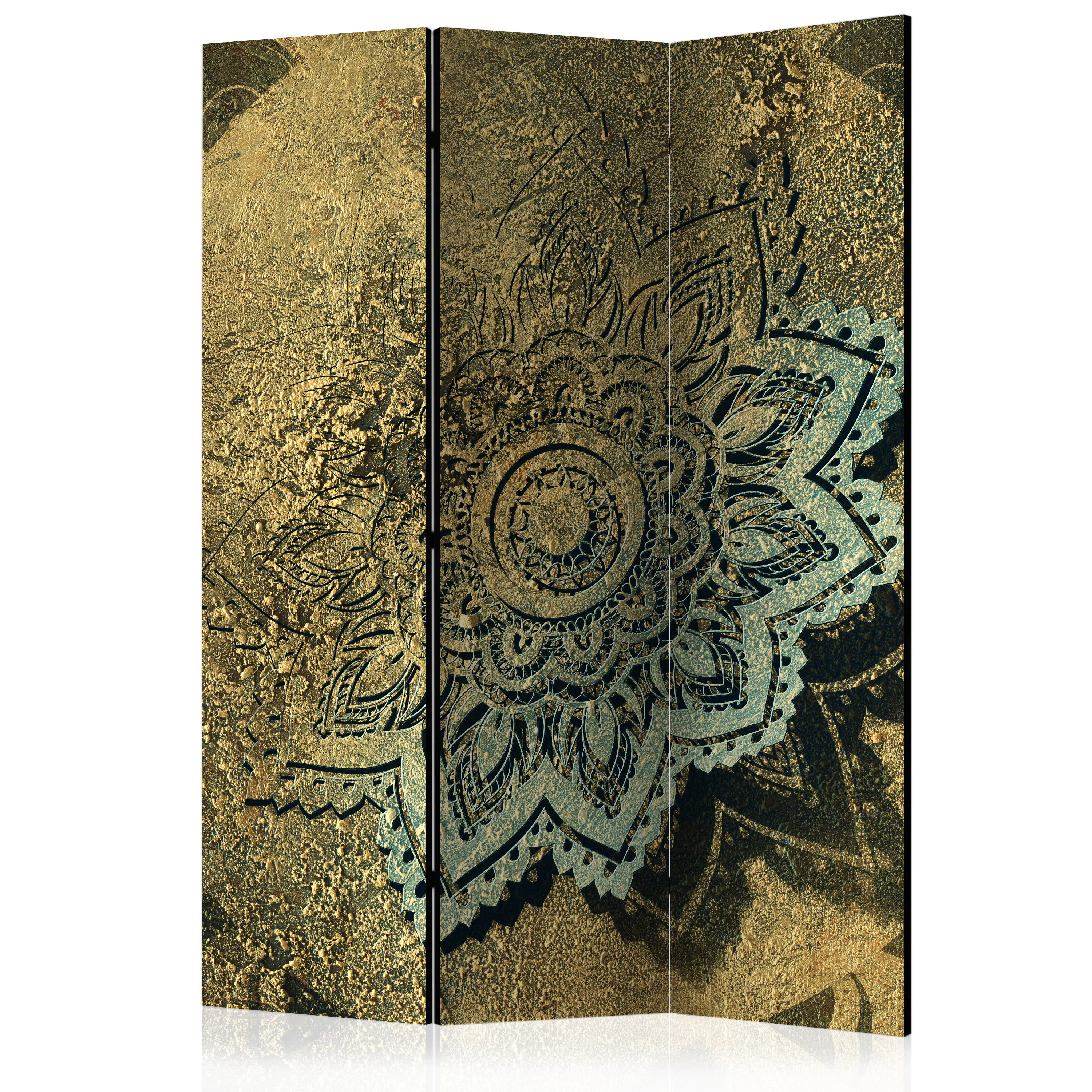 Rumsavdelare Skärmvägg Arkiio Golden Treasure 135x172 cm