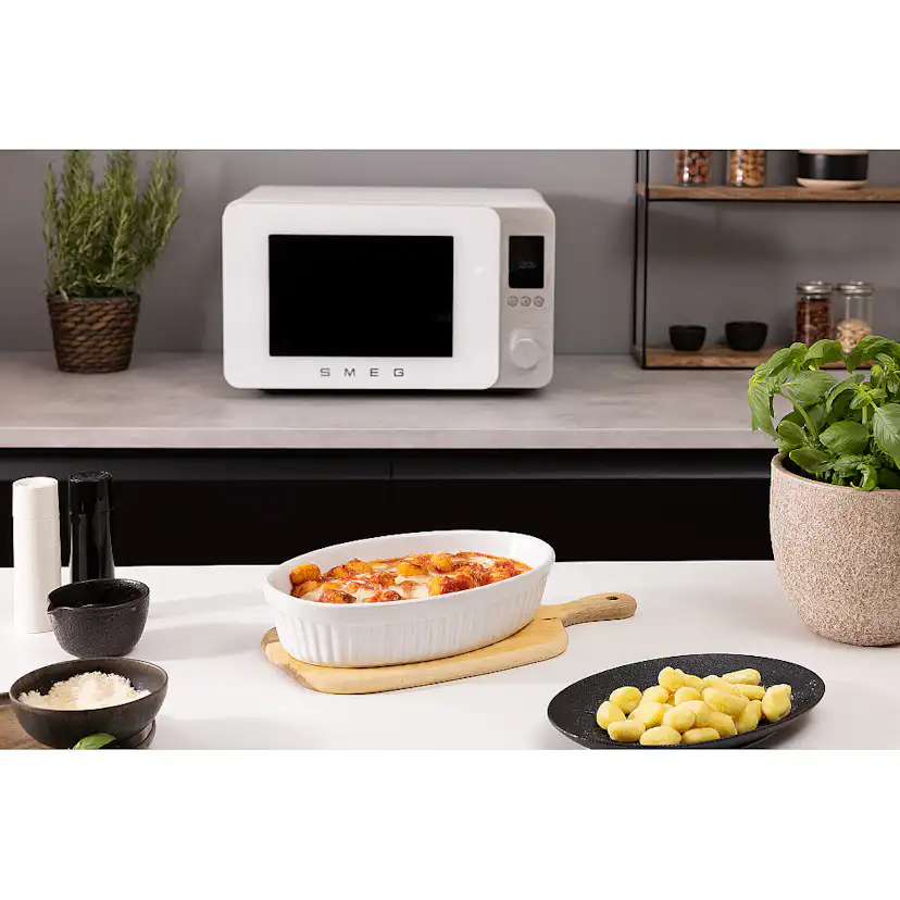Fristående mikrovågsugn Smeg MOC02WHMEU