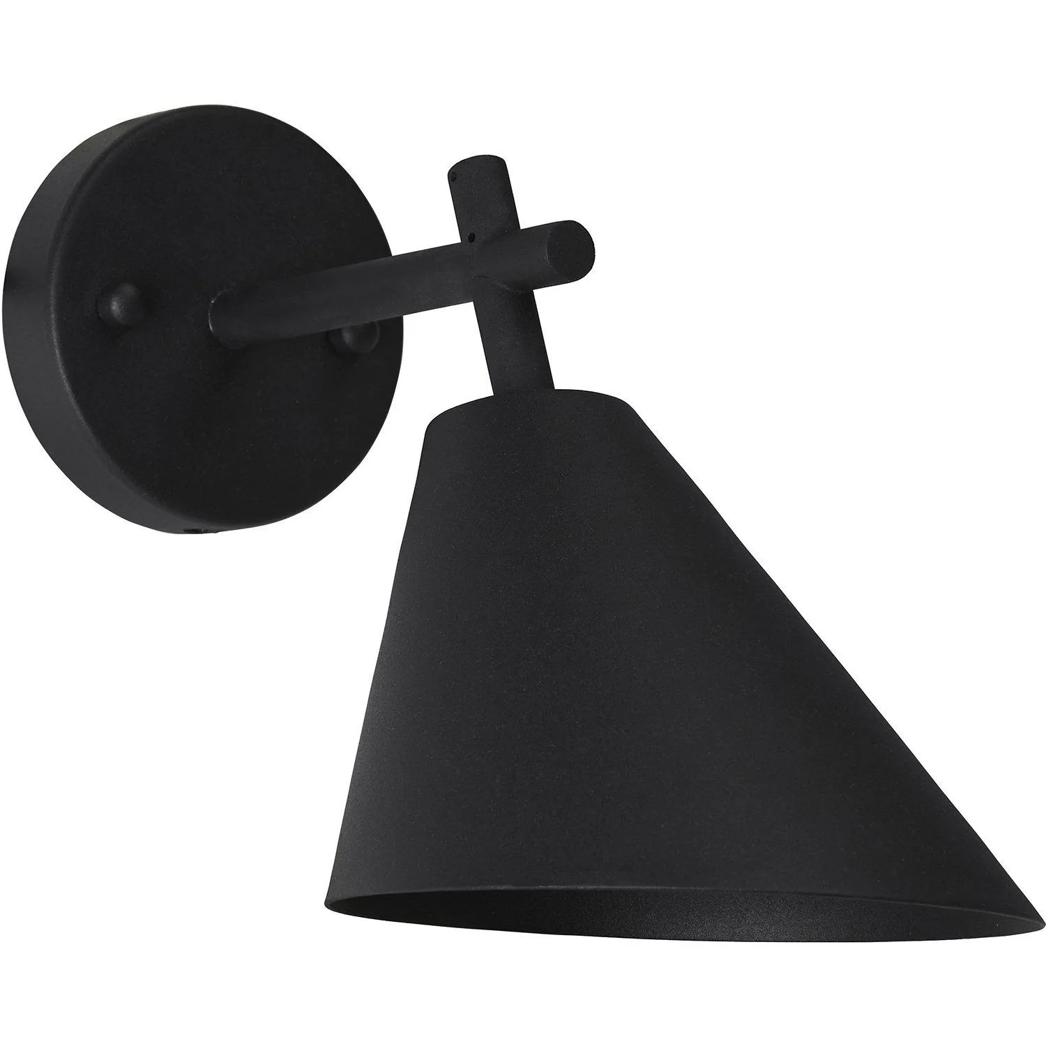 Nils fasadlampa 230V IP44 svart 33cm Svart