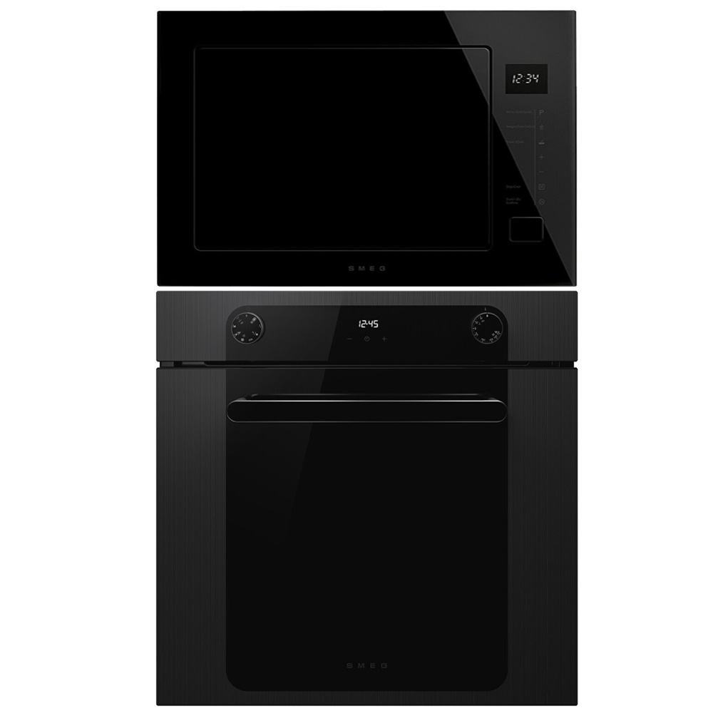 Ugn och mikro Smeg SF6200TB + FMI225BI